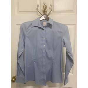 Brooks Brothers blue women's dress shirt size 6